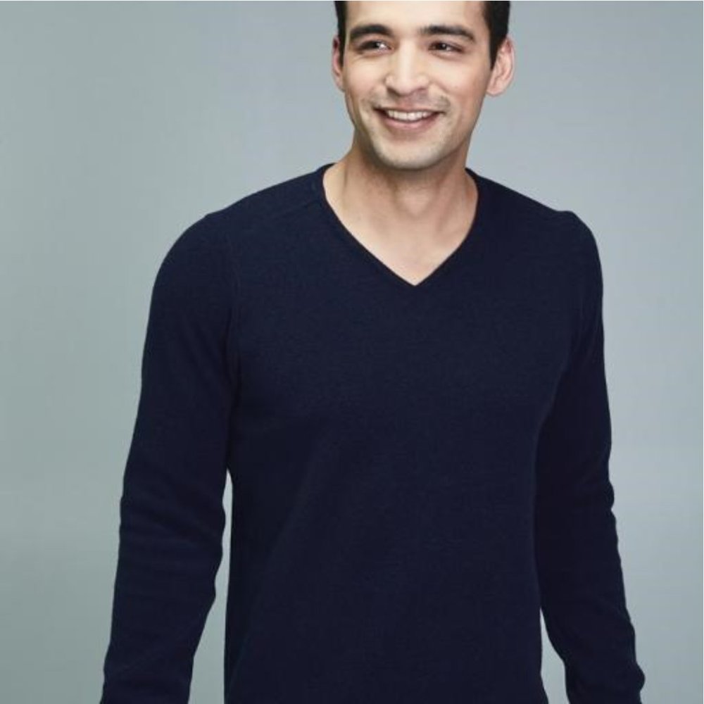 Arc'teryx Donavan V-Neck Sweater - Navy - S